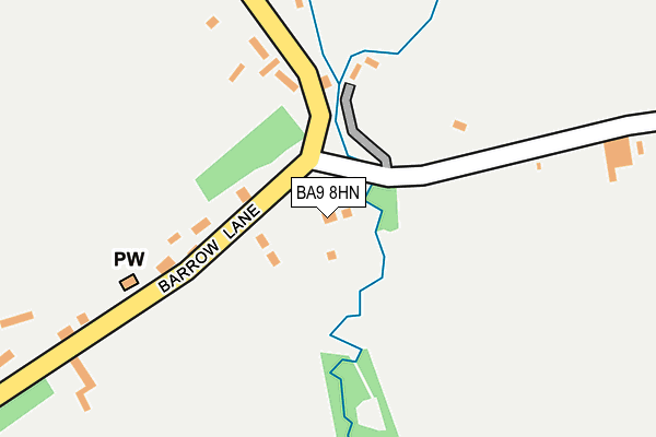 BA9 8HN map - OS OpenMap – Local (Ordnance Survey) BA9 8HN map - OS OpenMap – Local (Ordnance Survey)