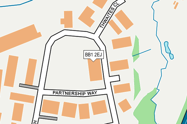 BB1 2EJ map - OS OpenMap – Local (Ordnance Survey) BB1 2EJ map - OS OpenMap – Local (Ordnance Survey)