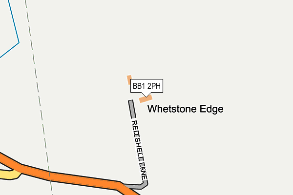 BB1 2PH map - OS OpenMap – Local (Ordnance Survey) BB1 2PH map - OS OpenMap – Local (Ordnance Survey)