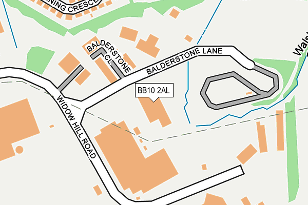 BB10 2AL map - OS OpenMap – Local (Ordnance Survey) BB10 2AL map - OS OpenMap – Local (Ordnance Survey)