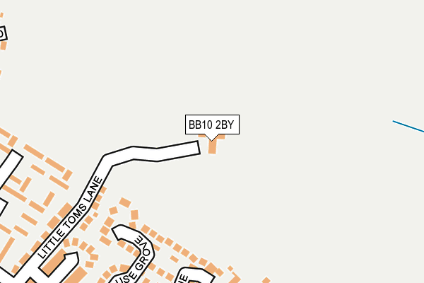 BB10 2BY map - OS OpenMap – Local (Ordnance Survey) BB10 2BY map - OS OpenMap – Local (Ordnance Survey)