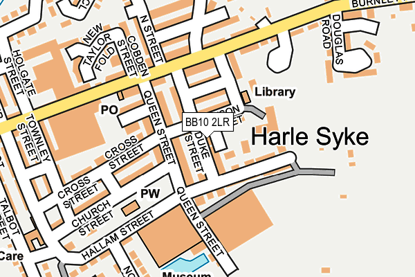 BB10 2LR map - OS OpenMap – Local (Ordnance Survey) BB10 2LR map - OS OpenMap – Local (Ordnance Survey)