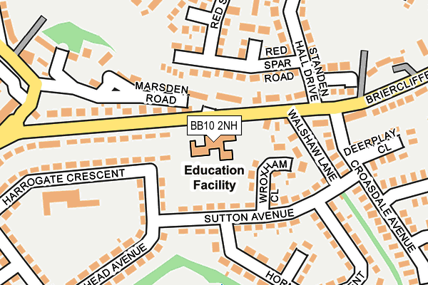 BB10 2NH map - OS OpenMap – Local (Ordnance Survey) BB10 2NH map - OS OpenMap – Local (Ordnance Survey)