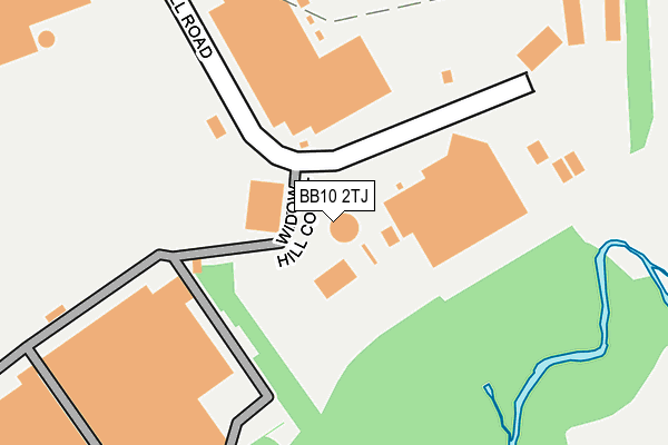 BB10 2TJ map - OS OpenMap – Local (Ordnance Survey) BB10 2TJ map - OS OpenMap – Local (Ordnance Survey)
