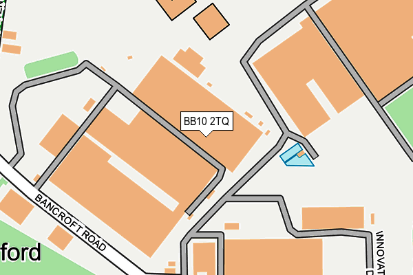 BB10 2TQ map - OS OpenMap – Local (Ordnance Survey) BB10 2TQ map - OS OpenMap – Local (Ordnance Survey)
