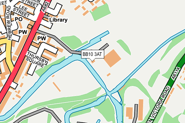 BB10 3AT map - OS OpenMap – Local (Ordnance Survey) BB10 3AT map - OS OpenMap – Local (Ordnance Survey)
