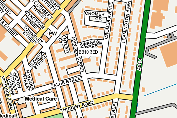 BB10 3ED map - OS OpenMap – Local (Ordnance Survey) BB10 3ED map - OS OpenMap – Local (Ordnance Survey)