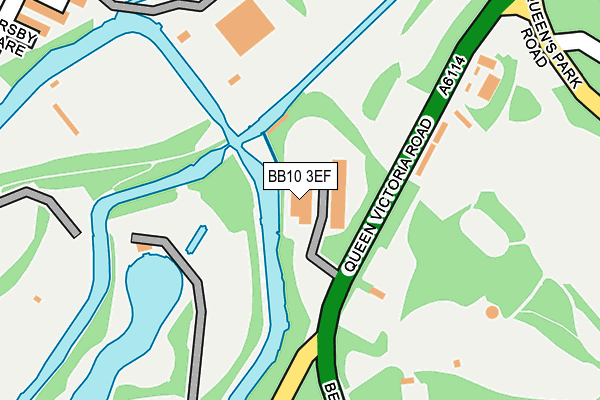 BB10 3EF map - OS OpenMap – Local (Ordnance Survey) BB10 3EF map - OS OpenMap – Local (Ordnance Survey)