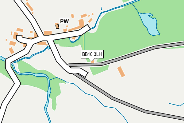 BB10 3LH map - OS OpenMap – Local (Ordnance Survey) BB10 3LH map - OS OpenMap – Local (Ordnance Survey)
