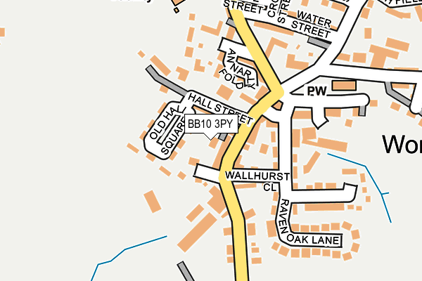 BB10 3PY map - OS OpenMap – Local (Ordnance Survey) BB10 3PY map - OS OpenMap – Local (Ordnance Survey)