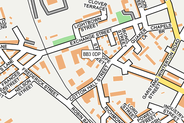 BB3 0DP map - OS OpenMap – Local (Ordnance Survey) BB3 0DP map - OS OpenMap – Local (Ordnance Survey)