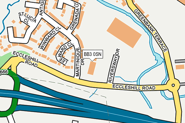 BB3 0SN map - OS OpenMap – Local (Ordnance Survey) BB3 0SN map - OS OpenMap – Local (Ordnance Survey)