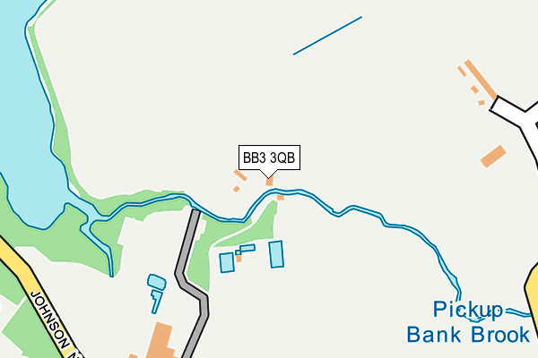 BB3 3QB map - OS OpenMap – Local (Ordnance Survey) BB3 3QB map - OS OpenMap – Local (Ordnance Survey)