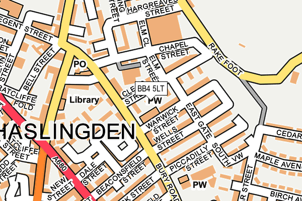 BB4 5LT map - OS OpenMap – Local (Ordnance Survey) BB4 5LT map - OS OpenMap – Local (Ordnance Survey)