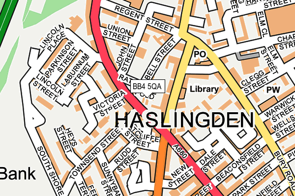 BB4 5QA map - OS OpenMap – Local (Ordnance Survey) BB4 5QA map - OS OpenMap – Local (Ordnance Survey)