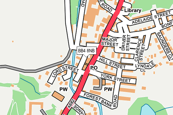 BB4 8NB map - OS OpenMap – Local (Ordnance Survey) BB4 8NB map - OS OpenMap – Local (Ordnance Survey)