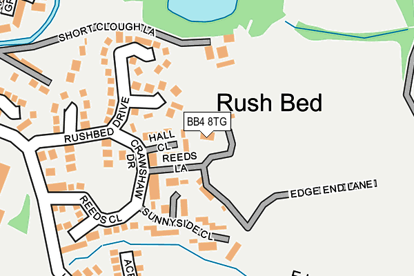 BB4 8TG map - OS OpenMap – Local (Ordnance Survey) BB4 8TG map - OS OpenMap – Local (Ordnance Survey)
