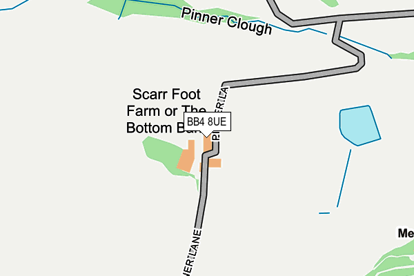 BB4 8UE map - OS OpenMap – Local (Ordnance Survey) BB4 8UE map - OS OpenMap – Local (Ordnance Survey)