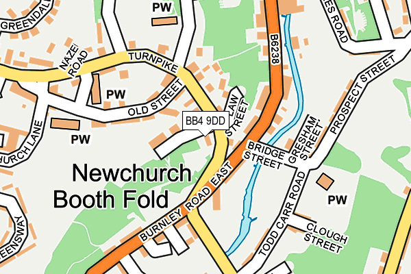 BB4 9DD map - OS OpenMap – Local (Ordnance Survey) BB4 9DD map - OS OpenMap – Local (Ordnance Survey)