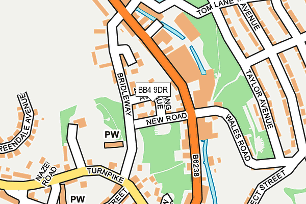 BB4 9DR map - OS OpenMap – Local (Ordnance Survey) BB4 9DR map - OS OpenMap – Local (Ordnance Survey)
