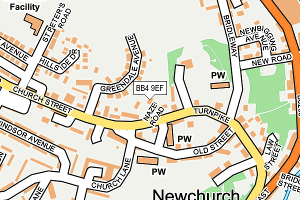 BB4 9EF map - OS OpenMap – Local (Ordnance Survey) BB4 9EF map - OS OpenMap – Local (Ordnance Survey)