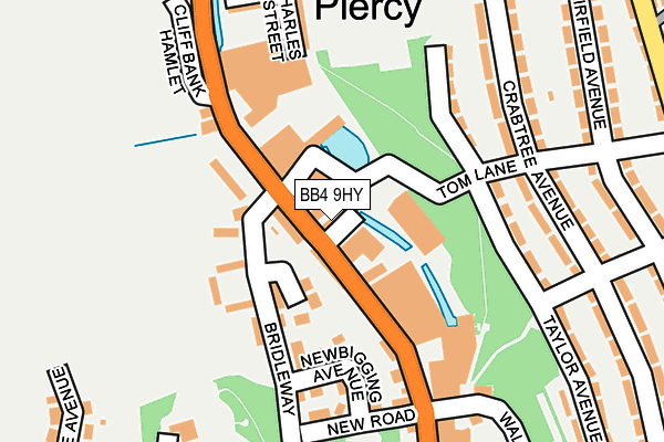 BB4 9HY map - OS OpenMap – Local (Ordnance Survey) BB4 9HY map - OS OpenMap – Local (Ordnance Survey)