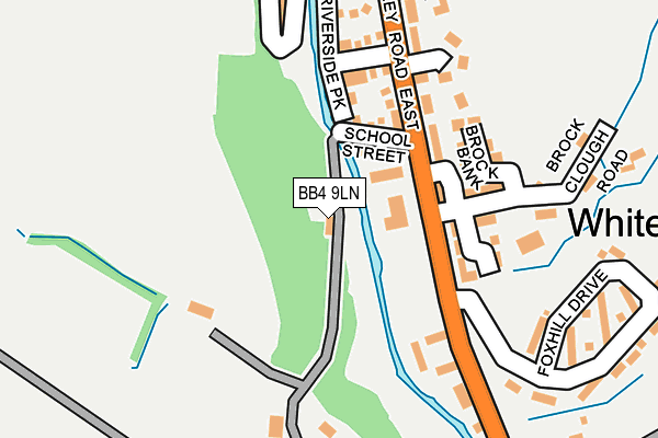 BB4 9LN map - OS OpenMap – Local (Ordnance Survey) BB4 9LN map - OS OpenMap – Local (Ordnance Survey)