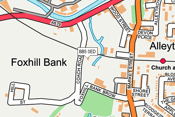 BB5 0ED map - OS OpenMap – Local (Ordnance Survey) BB5 0ED map - OS OpenMap – Local (Ordnance Survey)