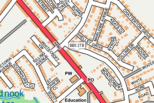 BB5 2TB map - OS OpenMap – Local (Ordnance Survey) BB5 2TB map - OS OpenMap – Local (Ordnance Survey)