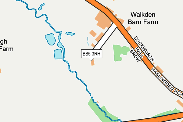 BB5 3RH map - OS OpenMap – Local (Ordnance Survey) BB5 3RH map - OS OpenMap – Local (Ordnance Survey)