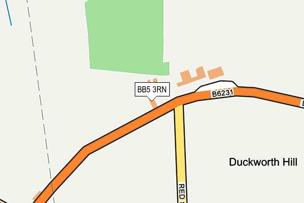 BB5 3RN map - OS OpenMap – Local (Ordnance Survey) BB5 3RN map - OS OpenMap – Local (Ordnance Survey)