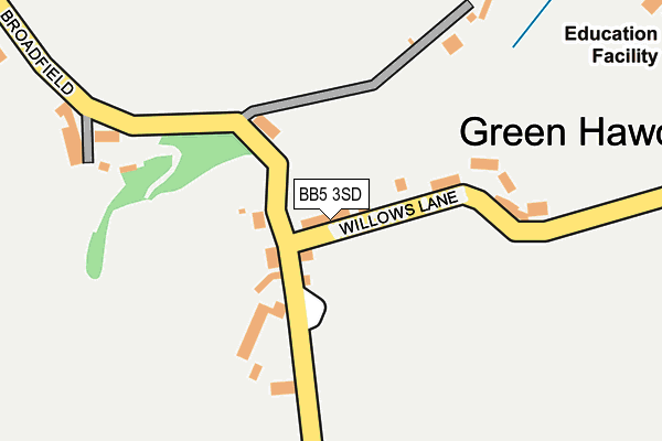 BB5 3SD map - OS OpenMap – Local (Ordnance Survey) BB5 3SD map - OS OpenMap – Local (Ordnance Survey)