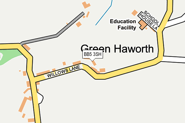 BB5 3SH map - OS OpenMap – Local (Ordnance Survey) BB5 3SH map - OS OpenMap – Local (Ordnance Survey)