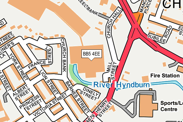 BB5 4EE map - OS OpenMap – Local (Ordnance Survey) BB5 4EE map - OS OpenMap – Local (Ordnance Survey)