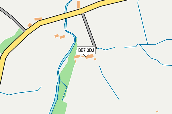 BB7 3DJ map - OS OpenMap – Local (Ordnance Survey) BB7 3DJ map - OS OpenMap – Local (Ordnance Survey)