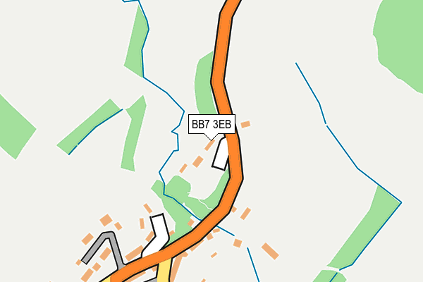 BB7 3EB map - OS OpenMap – Local (Ordnance Survey) BB7 3EB map - OS OpenMap – Local (Ordnance Survey)