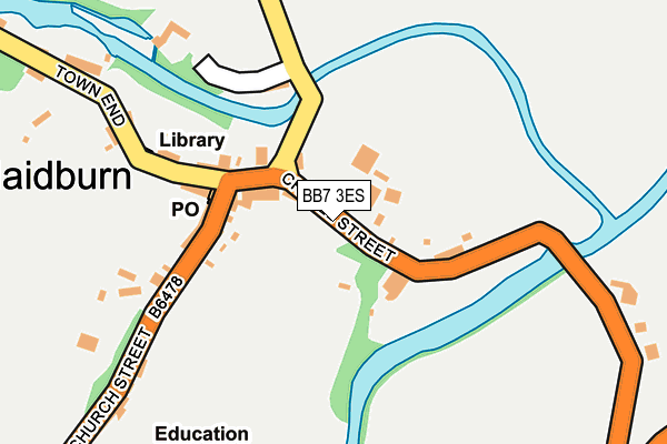 BB7 3ES map - OS OpenMap – Local (Ordnance Survey) BB7 3ES map - OS OpenMap – Local (Ordnance Survey)