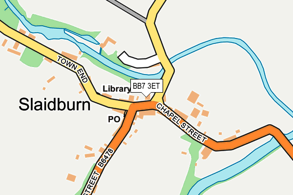 BB7 3ET map - OS OpenMap – Local (Ordnance Survey) BB7 3ET map - OS OpenMap – Local (Ordnance Survey)