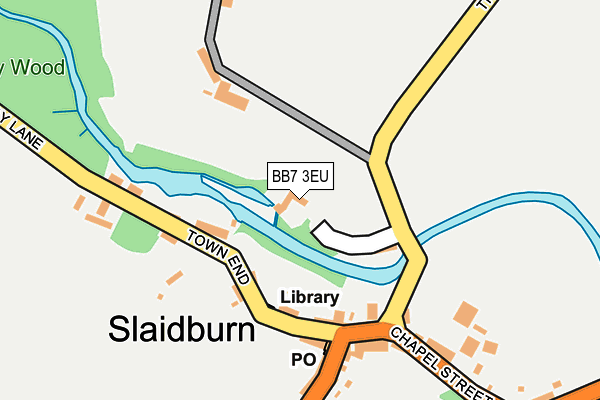 BB7 3EU map - OS OpenMap – Local (Ordnance Survey) BB7 3EU map - OS OpenMap – Local (Ordnance Survey)