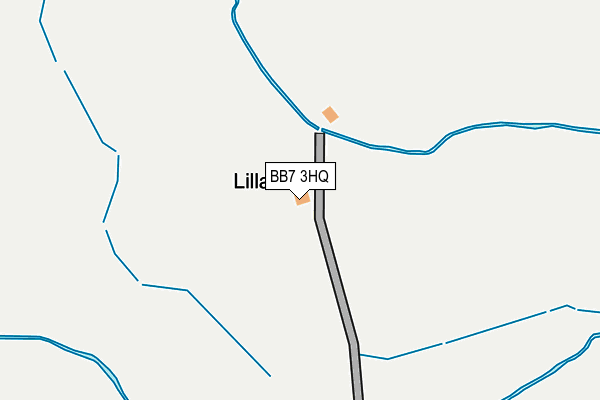 BB7 3HQ map - OS OpenMap – Local (Ordnance Survey) BB7 3HQ map - OS OpenMap – Local (Ordnance Survey)
