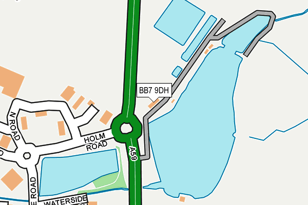 BB7 9DH map - OS OpenMap – Local (Ordnance Survey) BB7 9DH map - OS OpenMap – Local (Ordnance Survey)