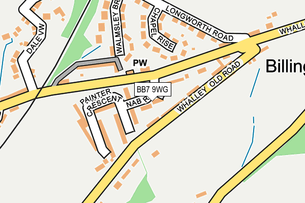 BB7 9WG map - OS OpenMap – Local (Ordnance Survey) BB7 9WG map - OS OpenMap – Local (Ordnance Survey)