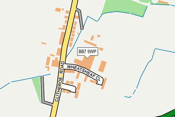 BB7 9WP map - OS OpenMap – Local (Ordnance Survey) BB7 9WP map - OS OpenMap – Local (Ordnance Survey)