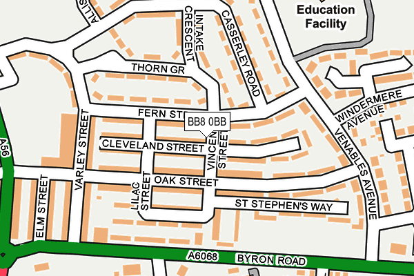 BB8 0BB map - OS OpenMap – Local (Ordnance Survey) BB8 0BB map - OS OpenMap – Local (Ordnance Survey)