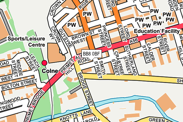 BB8 0BF map - OS OpenMap – Local (Ordnance Survey) BB8 0BF map - OS OpenMap – Local (Ordnance Survey)