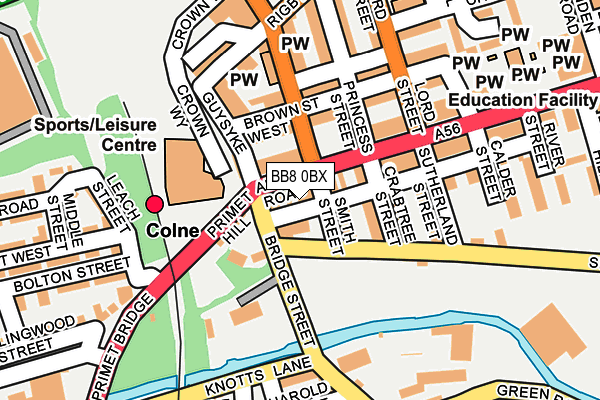 BB8 0BX map - OS OpenMap – Local (Ordnance Survey) BB8 0BX map - OS OpenMap – Local (Ordnance Survey)