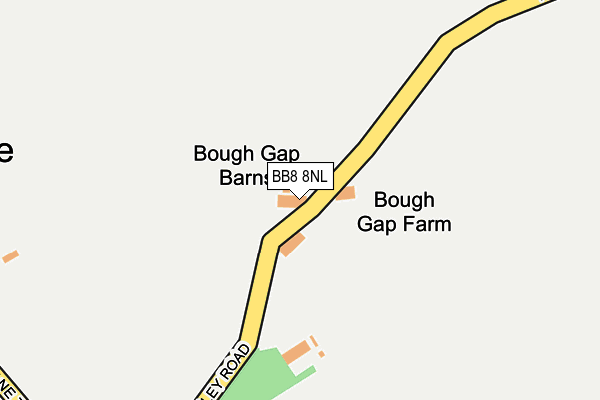 BB8 8NL map - OS OpenMap – Local (Ordnance Survey) BB8 8NL map - OS OpenMap – Local (Ordnance Survey)
