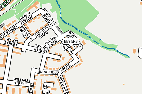 BB9 5RS maps, stats, and open data