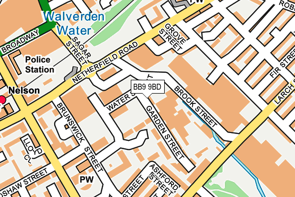 BB9 9BD map - OS OpenMap – Local (Ordnance Survey) BB9 9BD map - OS OpenMap – Local (Ordnance Survey)
