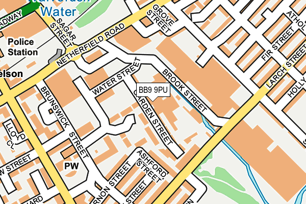 BB9 9PU map - OS OpenMap – Local (Ordnance Survey) BB9 9PU map - OS OpenMap – Local (Ordnance Survey)